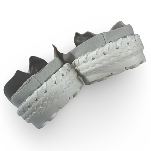 Bernie Mev. Women's Tracy Slip-On Mules Soft Gray Size 8.5 - Picture 4 of 7